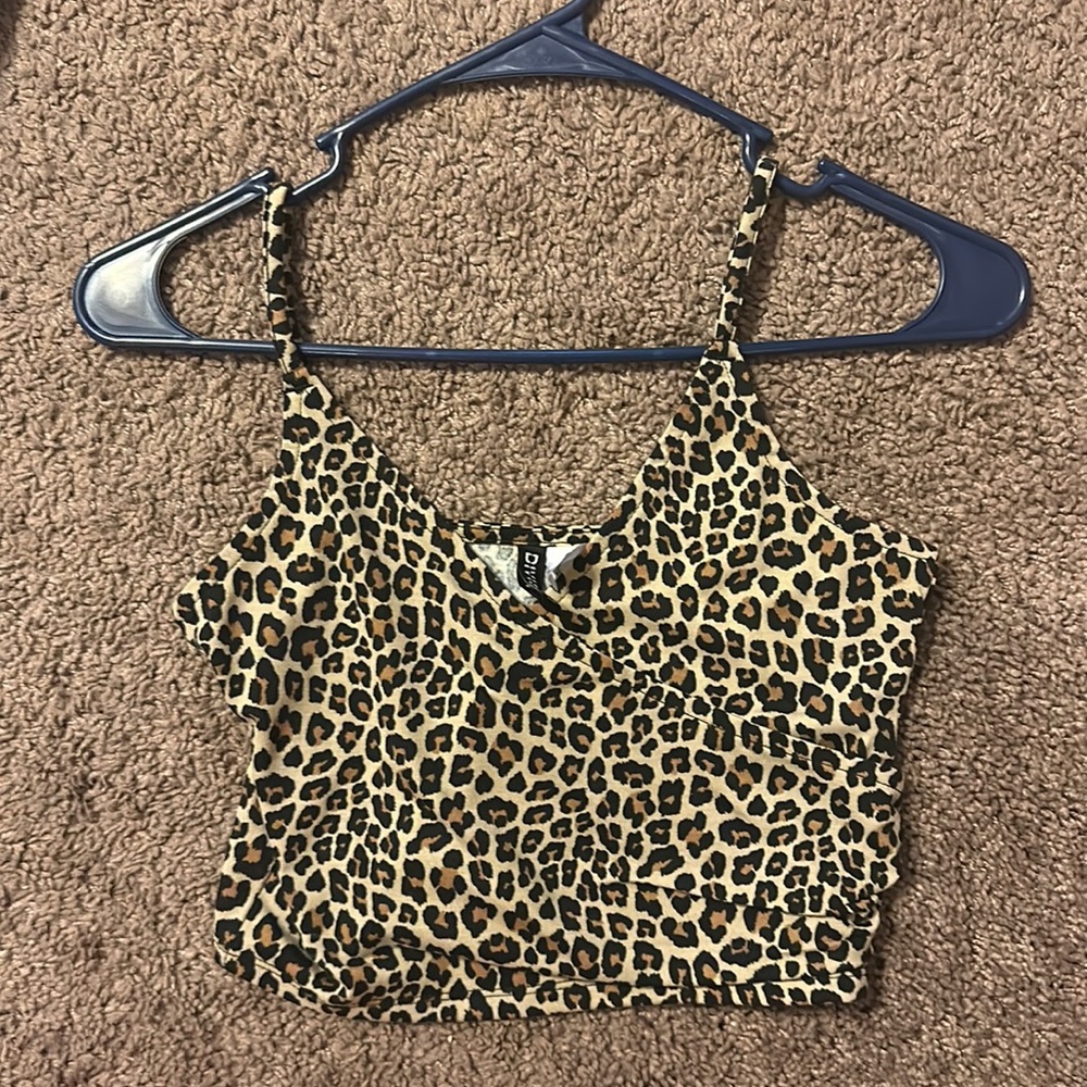 Cheetah tank top